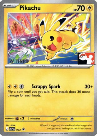 Pikachu (093) - MMEP  - Promo