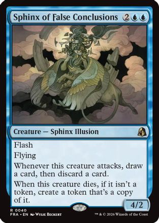 Sphinx of False Conclusions (FRA-040) - rare
