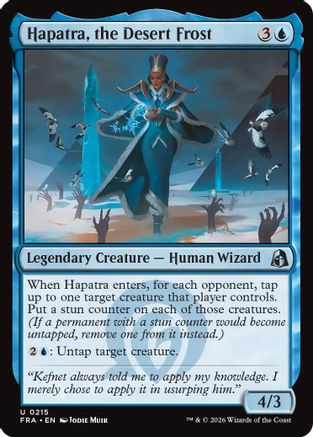 Hapatra, the Desert Frost (FRA-215) - uncommon