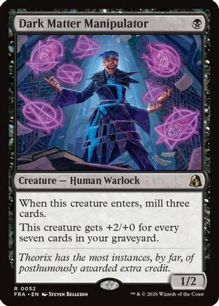 Dark Matter Manipulator (FRA-052) - rare