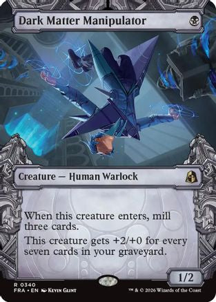 Dark Matter Manipulator (Showcase) (FRA-340) - rare - Foil