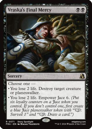 Vraska's Final Mercy (FRA-071) - rare - Foil