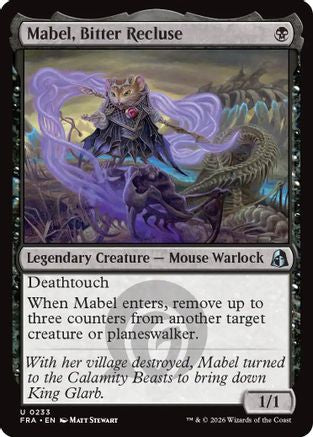 Mabel, Bitter Recluse (FRA-233) - uncommon