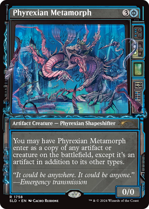 Phyrexian Metamorph (SLD-1758) - rare: (Showcase) - Foil