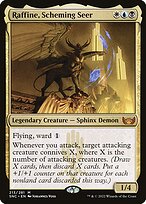 Raffine, Scheming Seer (SNC-213) - mythic - Foil