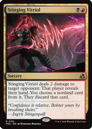 Stinging Vitriol (FRA-152) - rare