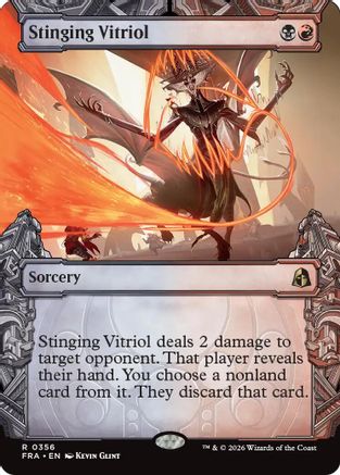 Stinging Vitriol (Showcase) (FRA-356) - rare