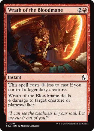Wrath of the Bloodmane (FRA-096) - common