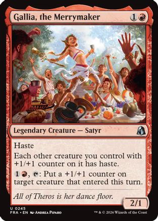 Gallia, the Merrymaker (FRA-245) - uncommon