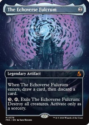 The Echoverse Fulcrum (Borderless) (FRA-378) - mythic