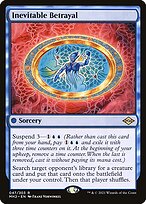 Inevitable Betrayal (MH2-047) - rare - Foil