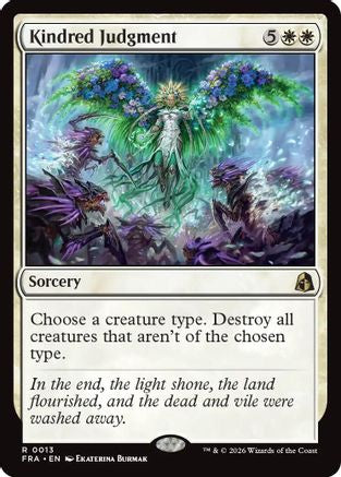 Kindred Judgment (FRA-013) - rare - Foil