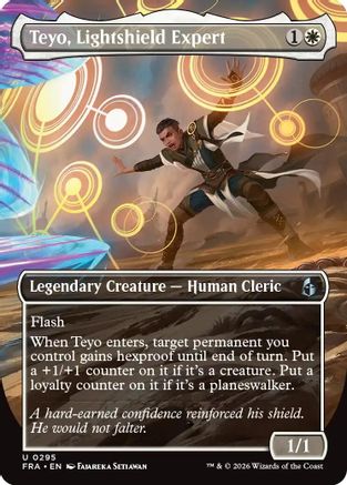 Teyo, Lightshield Expert (Borderless) (FRA-295) - uncommon