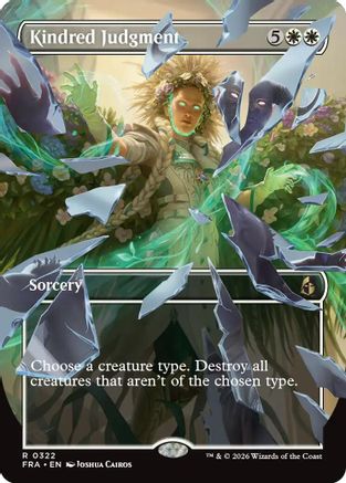 Kindred Judgment (Borderless) (FRA-322) - rare