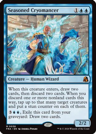 Seasoned Cryomancer (FRA-038) - mythic