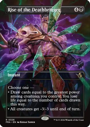 Rise of the Deathbringer (Borderless) (FRA-326) - rare