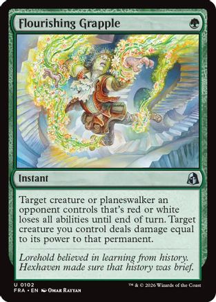 Flourishing Grapple (FRA-102) - uncommon
