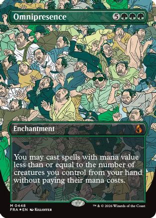 Omnipresence (Borderless) (0448) (FRA-448) - mythic - Foil