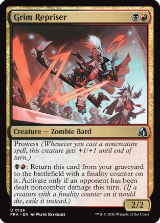 Grim Repriser (FRA-136) - uncommon