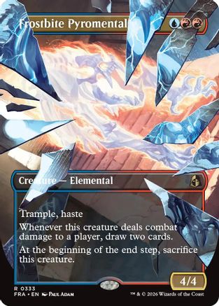 Frostbite Pyromental (Borderless) (FRA-333) - rare