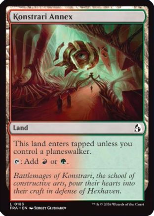 Konstrari Annex (FRA-183) - land