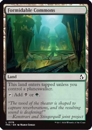 Formidable Commons (FRA-178) - land - Foil