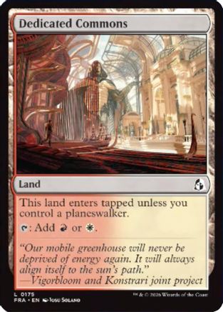 Dedicated Commons (FRA-175) - land