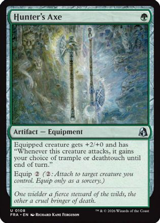 Hunter's Axe (FRA-108) - uncommon