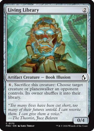 Living Library (FRA-172) - common - Foil