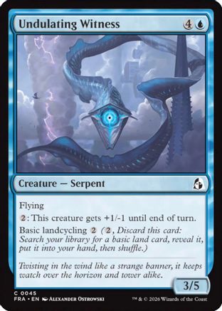 Undulating Witness (FRA-045) - common - Foil