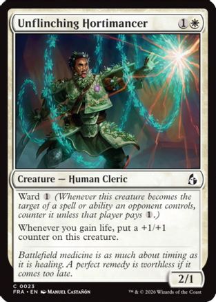 Unflinching Hortimancer (FRA-023) - common