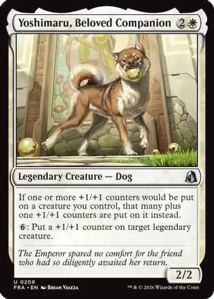 Yoshimaru, Beloved Companion (FRA-209) - uncommon - Foil
