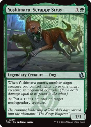 Yoshimaru, Scrappy Stray (FRA-269) - uncommon - Foil