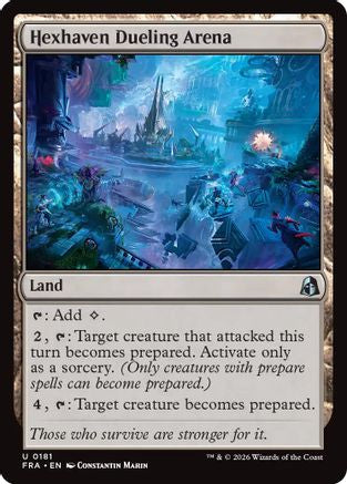 Hexhaven Dueling Arena (FRA-181) - uncommon