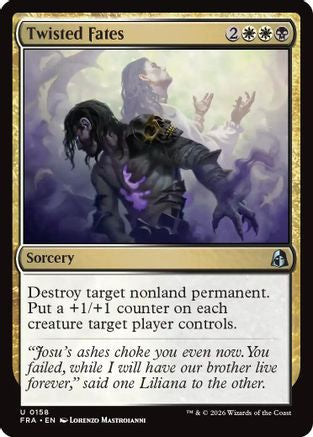 Twisted Fates (FRA-158) - uncommon