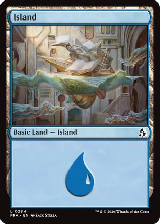 Island (0284) (FRA-284) - common - Foil