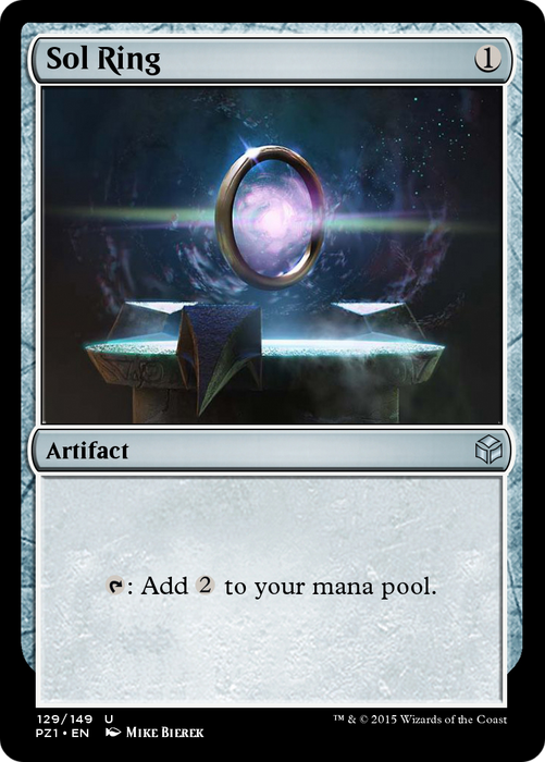 Sol Ring (PZ1-129) - uncommon - Foil