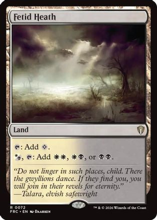 Fetid Heath (FRC-072) - rare