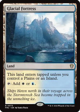Glacial Fortress (FRC-073) - rare