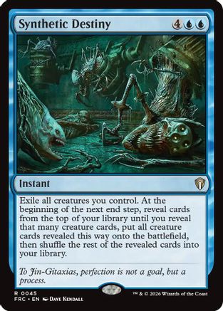 Synthetic Destiny (FRC-045) - rare