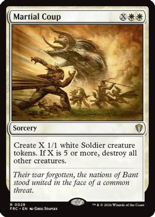 Martial Coup (FRC-028) - rare