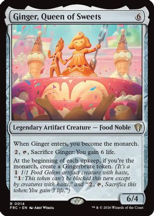 Ginger, Queen of Sweets (FRC-014) - rare