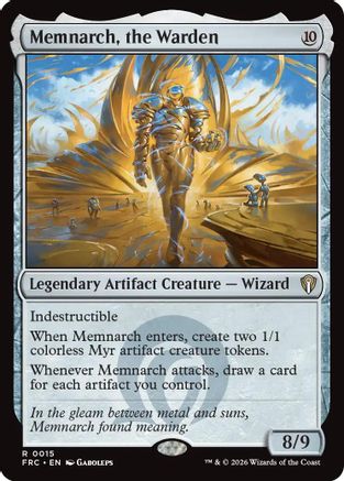 Memnarch, the Warden (FRC-015) - rare