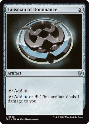 Talisman of Dominance (FRC-062) - uncommon