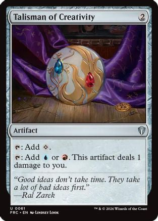 Talisman of Creativity (FRC-061) - uncommon