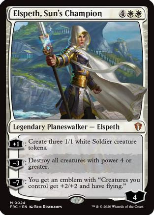 Elspeth, Sun's Champion (FRC-024) - mythic