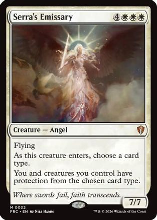 Serra's Emissary (FRC-032) - mythic