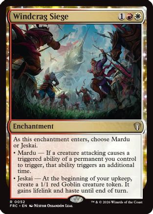Windcrag Siege (FRC-052) - rare