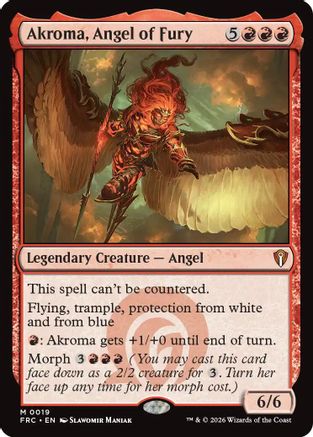 Akroma, Angel of Fury (FRC-019) - mythic
