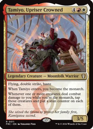 Tamiyo, Upriser Crowned (FRC-011) - rare
